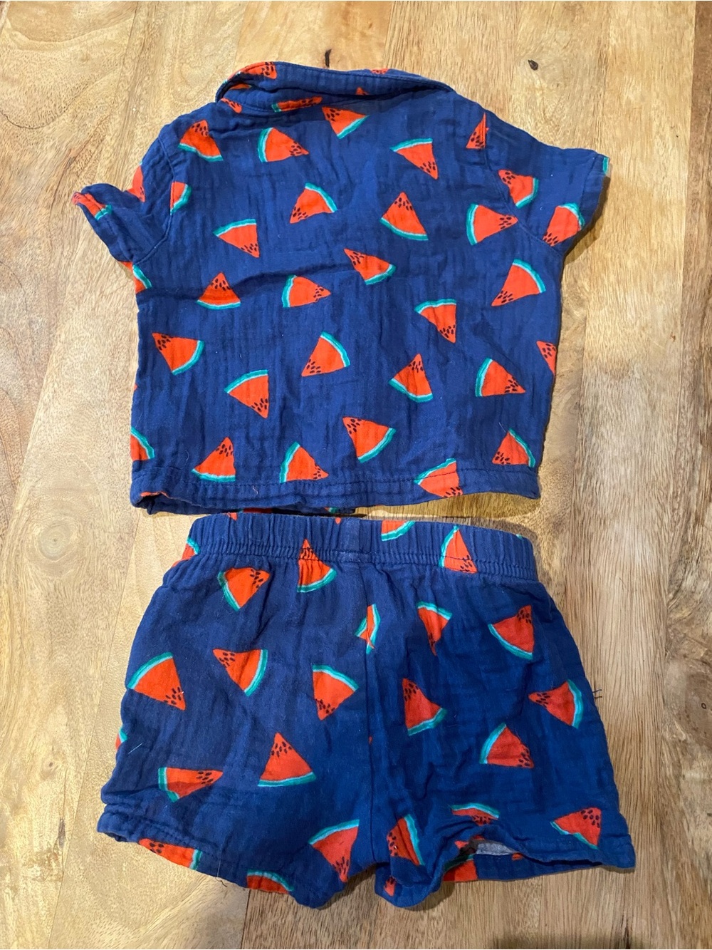 Navy Watermelon Two-Piece Set - Picture 3 of 4